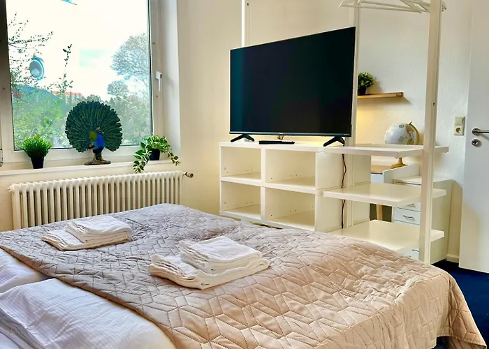Ferienhaus Weserblick Am Sandstrand Mit Dart, Billard Und Tischkicker
